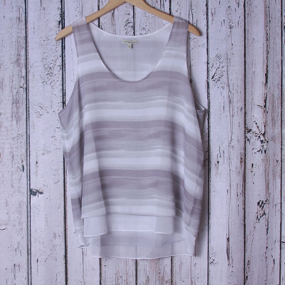 Calvin Klein Jeans Layered Tank Size XL